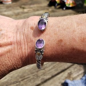 Sterling silver with amethyst stone Bracelet